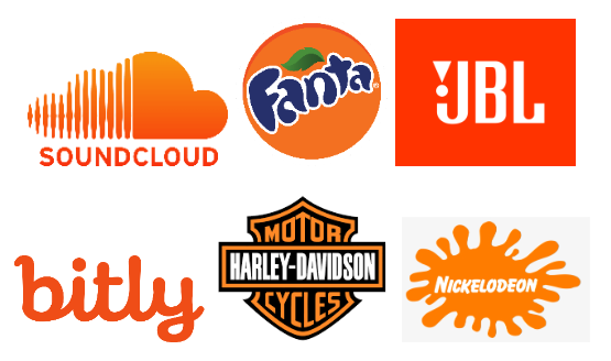 orange color brands